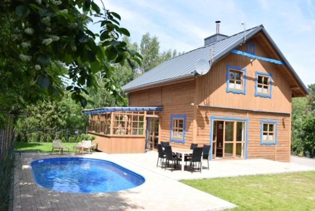Villa Przystanek Jeziorna 49 Perlino Esterno foto
