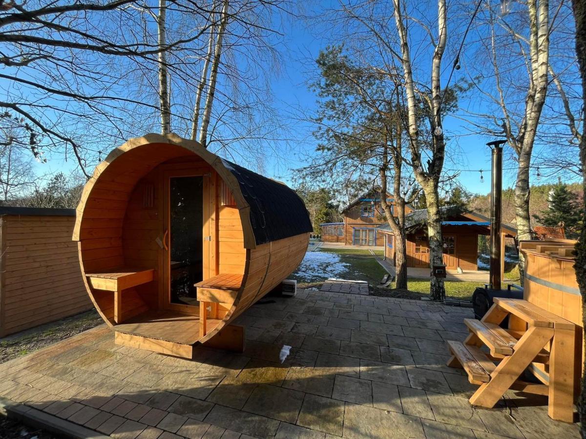 Villa Przystanek Jeziorna 49 Perlino Esterno foto