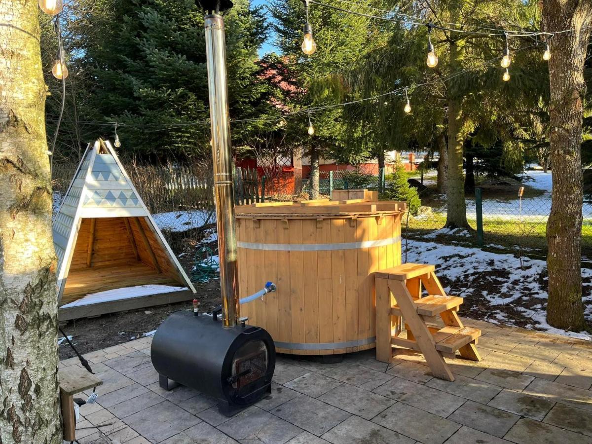 Villa Przystanek Jeziorna 49 Perlino Esterno foto