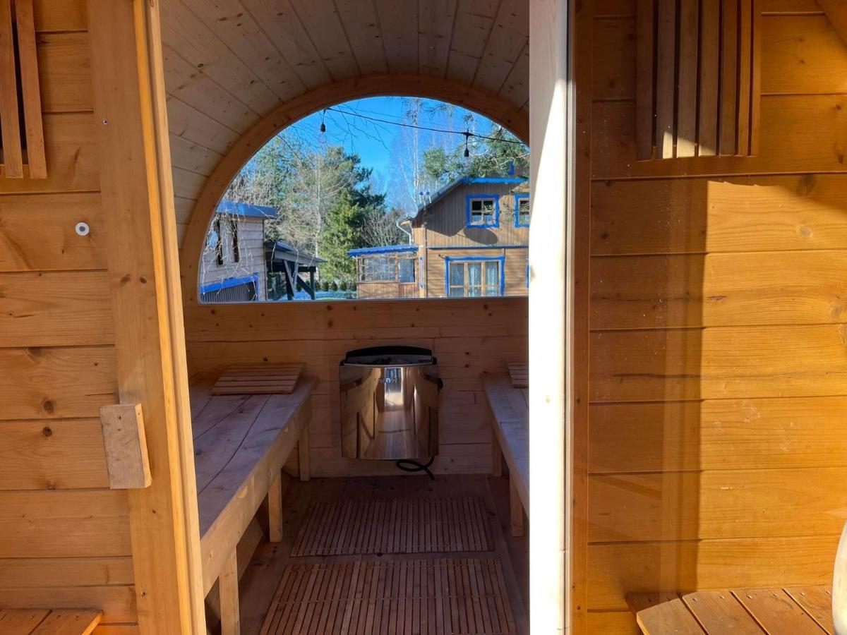 Villa Przystanek Jeziorna 49 Perlino Esterno foto