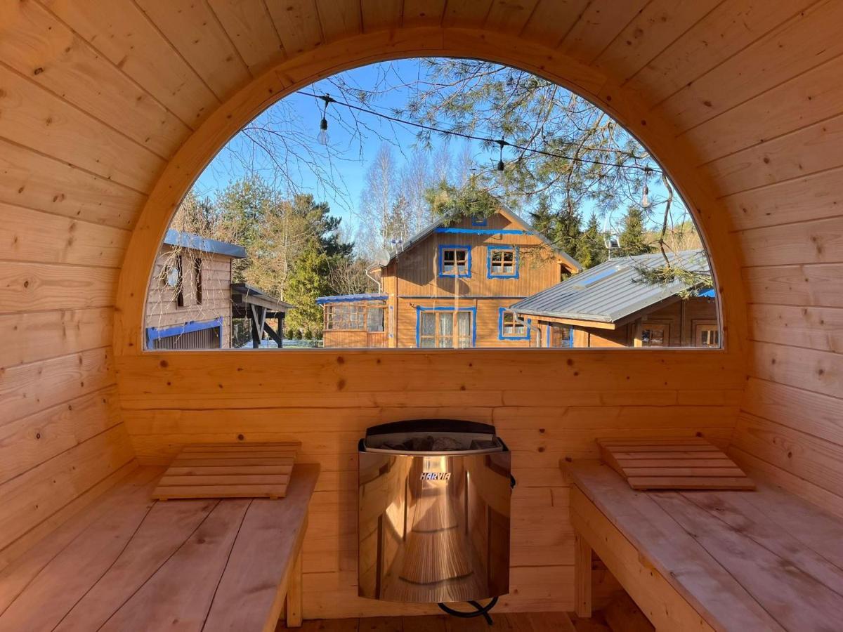 Villa Przystanek Jeziorna 49 Perlino Esterno foto